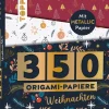 350 Origami-Papiere "Weihnachten"