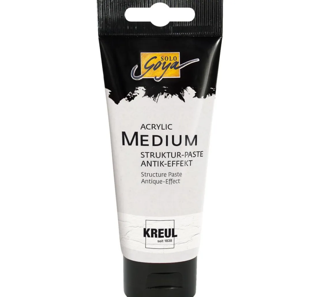 Acrylic Medium Struktur-Paste Antik-Effekt
