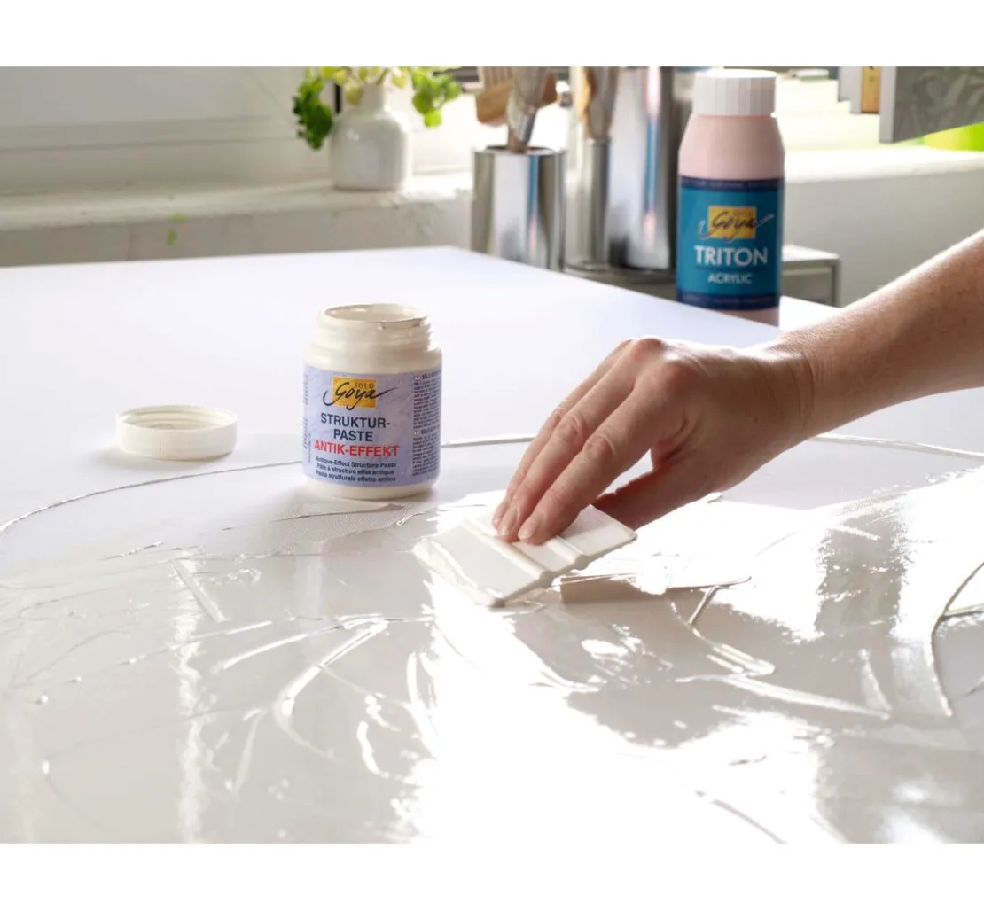 Acrylic Medium Struktur-Paste Antik-Effekt