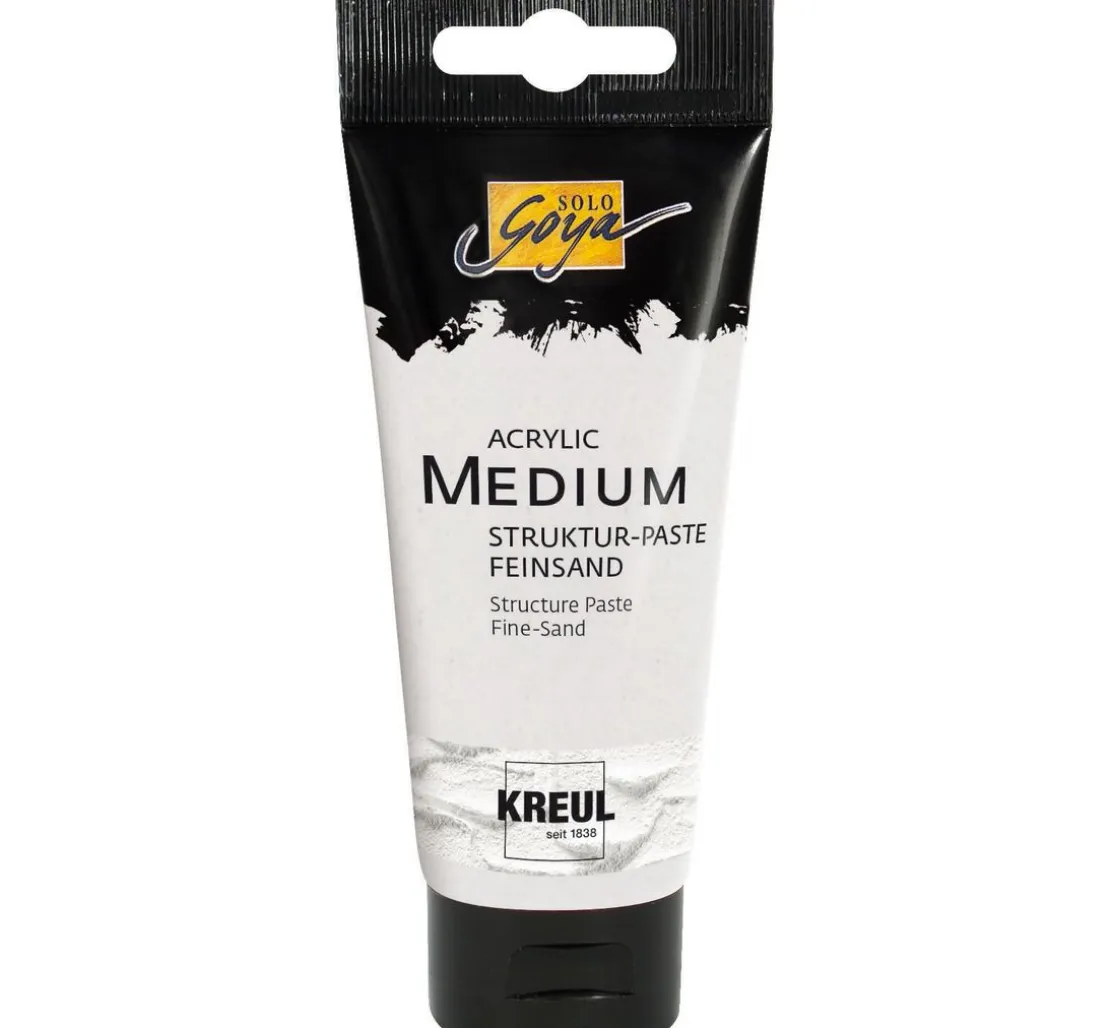 Acrylic Medium Struktur-Paste Feinsand