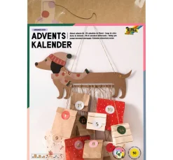 Adventskalender-Set "Weihnachtsdackel"