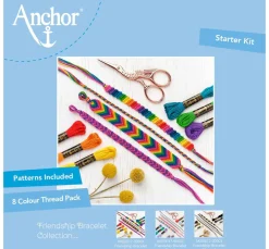 Anchor Starter Kit "Freundschaftsbänder Kit Regenbogen"
