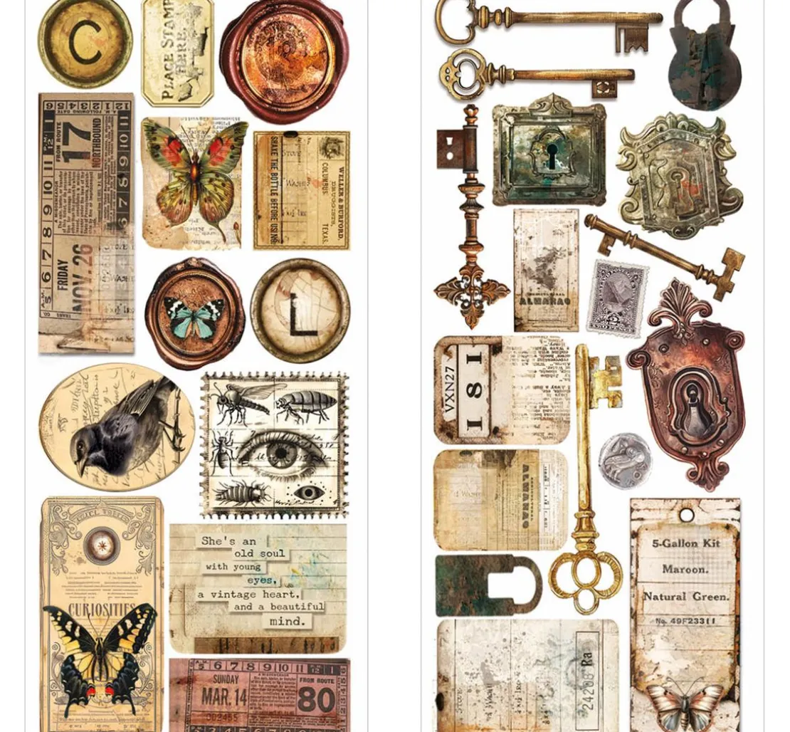 Art Stickers "Cabinet of Curiosities"