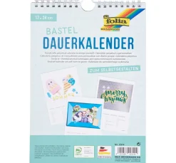 Bastel Dauerkalender, 17 x 24 cm
