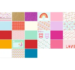 Bastelblock "Glitter Everywhere"