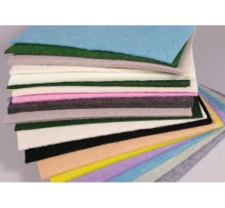 Bastelfilz-Mix "Bunt", 1-5 mm, 500 g