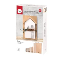Bastelpackung Holz "Klötzchen & Platten"