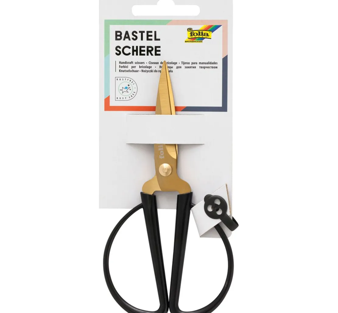 Bastelschere "Gold"
