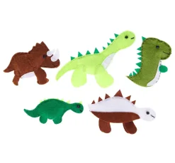 Bastelset Fingerpuppen "Dinos"