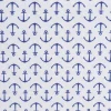 Baumwoll-Stoff "Anker-Blau"