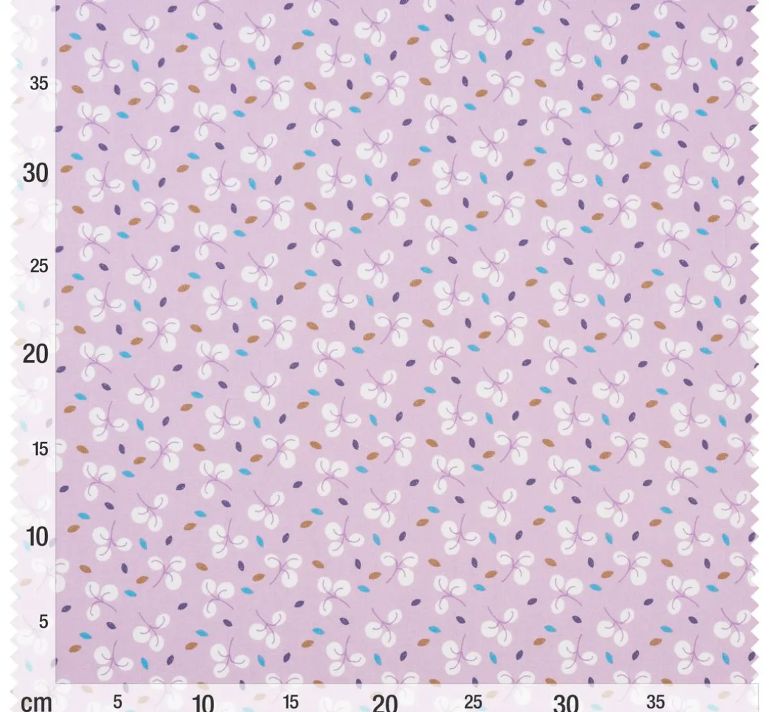 Baumwoll-Stoff "Clara Violet"
