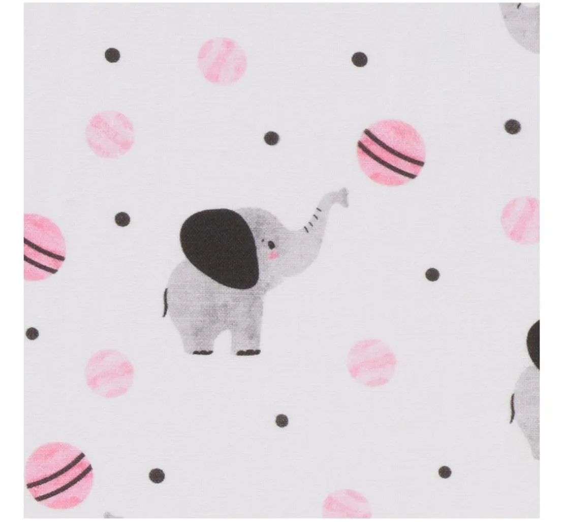 Baumwoll-Stoff "Elefant Lilo"