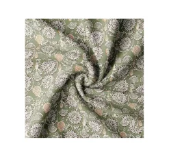 Baumwoll-Stoff "Jivana-Khaki"