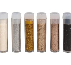 Bio-Glitter "Mini Farbmix", 6 x 2 g