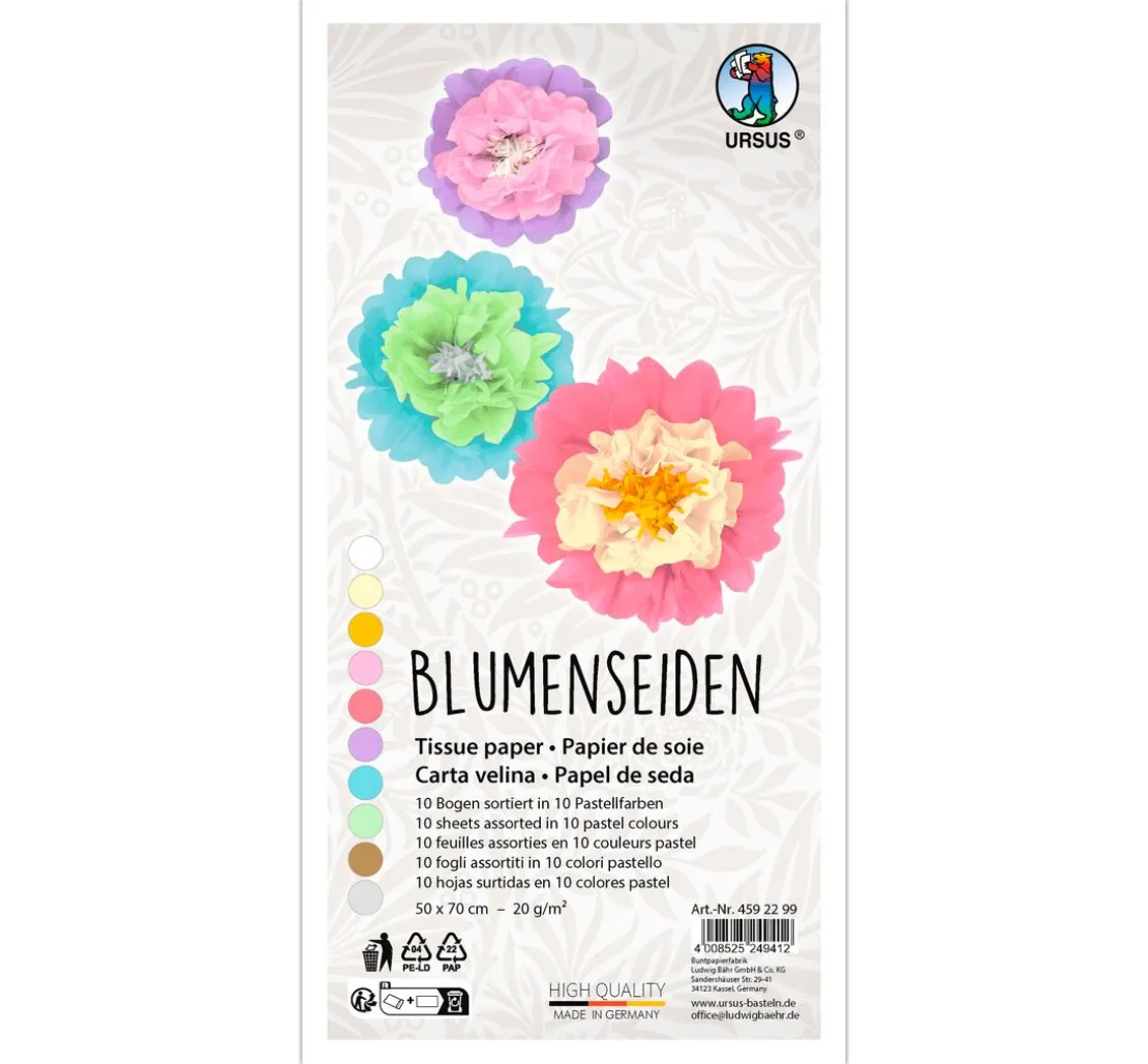 Blumenseiden-Sortiment