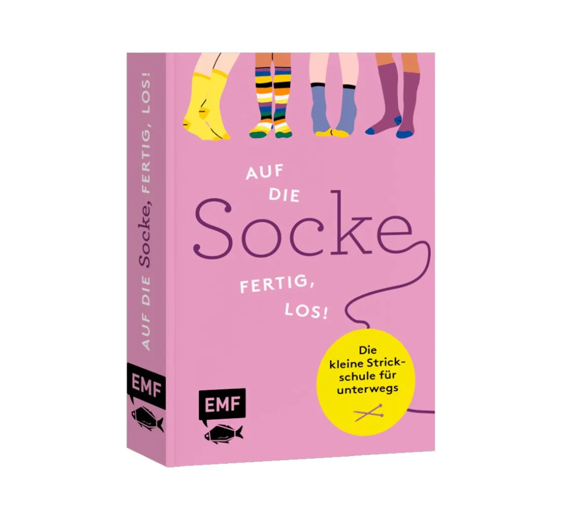 Buch "Auf die Socke, fertig, los! Die kleine Strickschule für unterwegs"