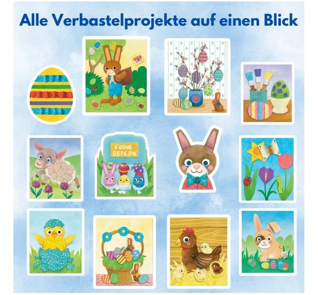 Buch "Das Verbastelbuch für die Allerkleinsten - Frohe Ostern!"