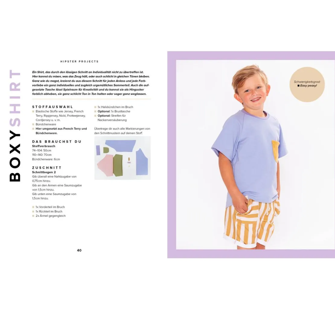 Buch "Little Hipster: Kinderkleidung nähen. Frech, wild, wunderbar!"