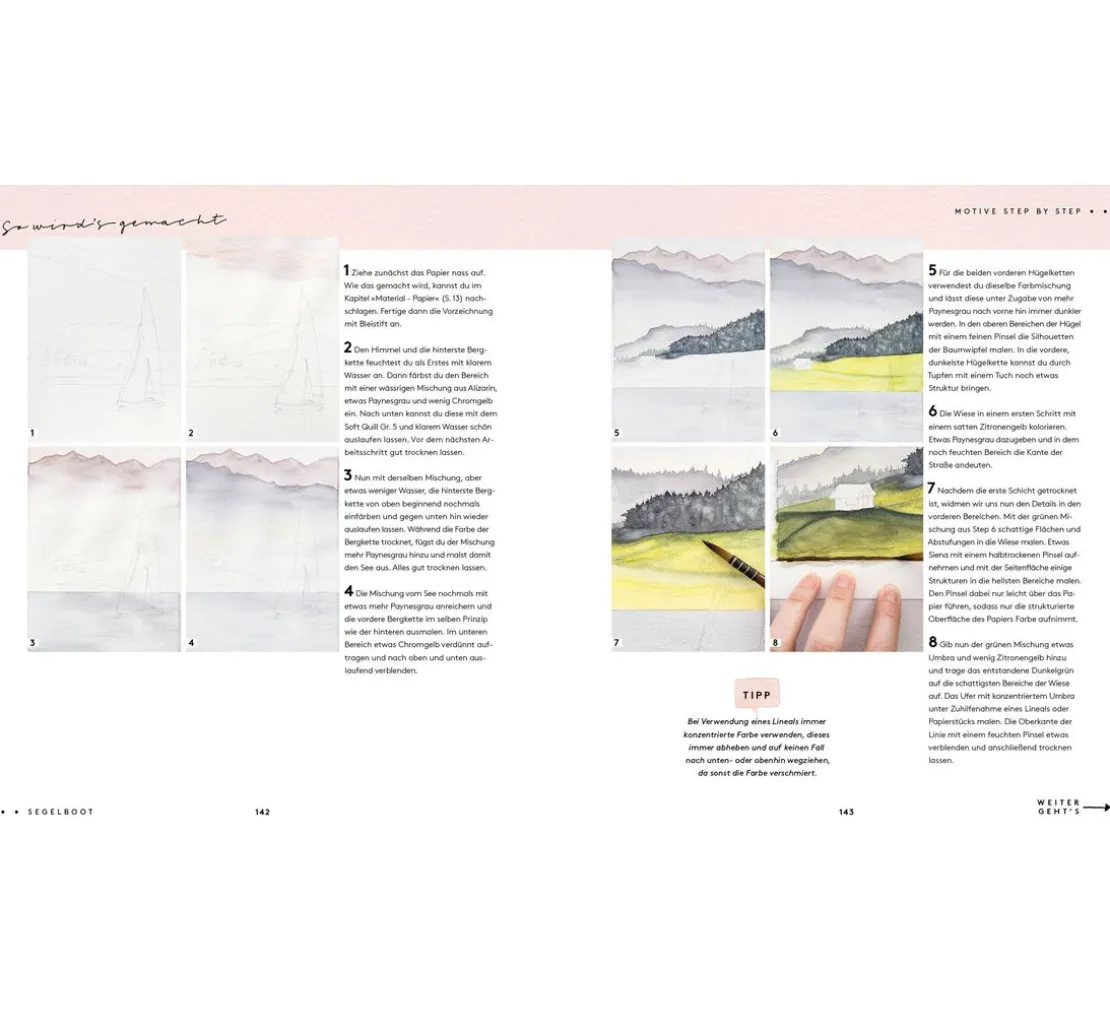 Buch "Watercolor - Malen mit Aquarell"