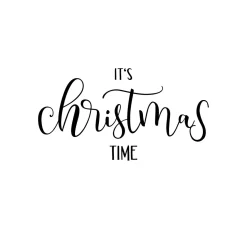 BUTTERER Stempel "It's christmas time"