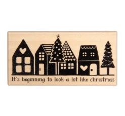 BUTTERER Stempel "Little town"