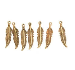 Charms-Anhänger "Federn"