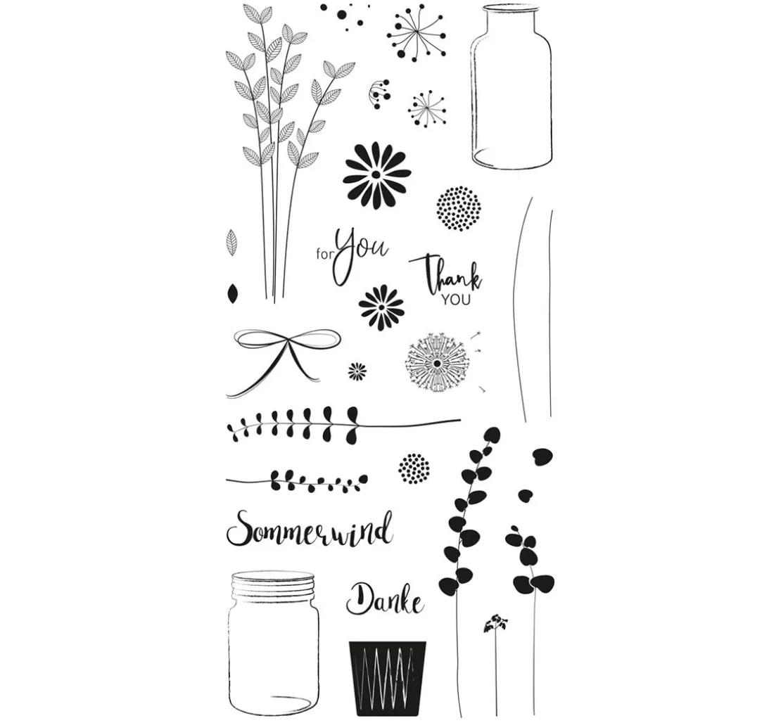 Clear Stamps "Botanical"