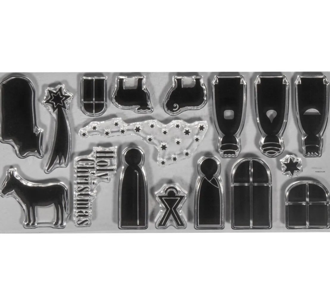 Clear Stamps "Krippe"