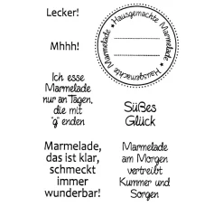 Clear Stamps "Marmelade"