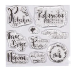 Clear Stamps "Süße Grüße"