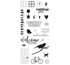 Clear Stamps "Welcome Home"
