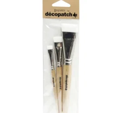 Décopatch Nylonpinsel, 3er Set