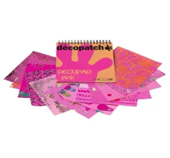 Décopatch Papierblock "Decopad Pink"