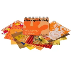 Décopatch Papierblock "Decopad Orange"