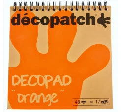 Décopatch Papierblock "Decopad Orange"
