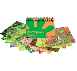 Décopatch Papierblock "Decopad Green"