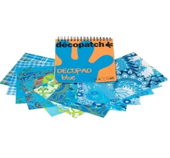 Décopatch Papierblock "Decopad Blue"