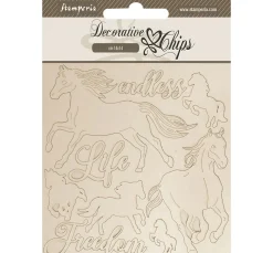 Deko-Elemente "Silent Sea - Horses"