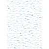 Designkarton "Hotfoil", Fischschwarm