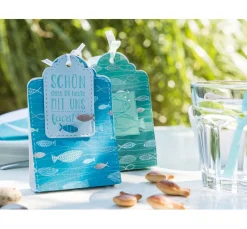 Designkarton "Hotfoil", Fische