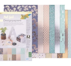 Designpapierblock "Hot Foil"