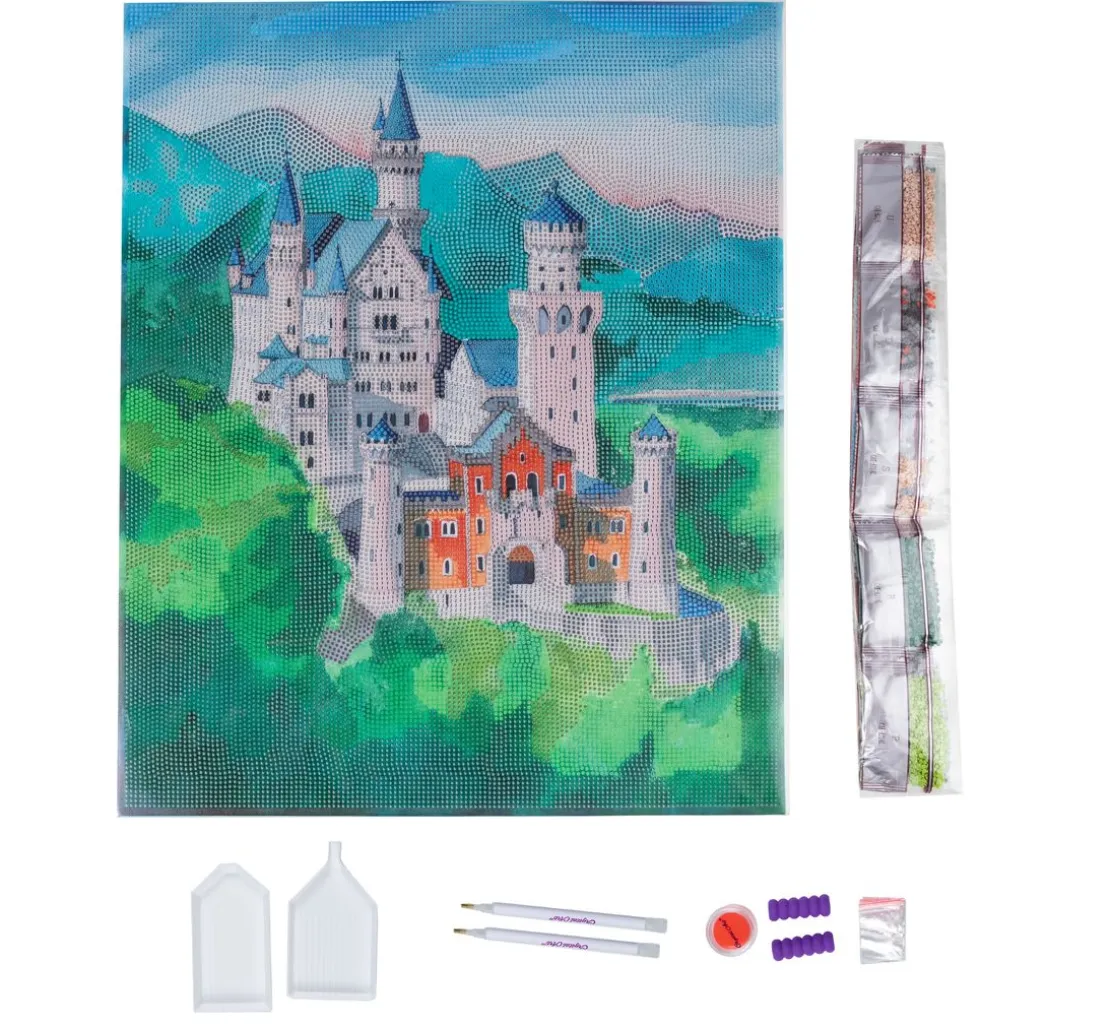Diamond Painting "Crystal Art Kit", 40 x 50 cm