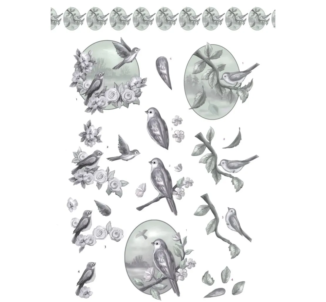3D-Stanzbogenbuch "Condolences"