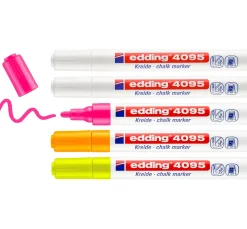 edding 4095 "Kreidemarker", 5er-Set