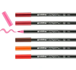 edding 4200 Porcelain brushpen "Warm"