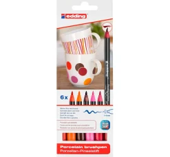edding 4200 Porcelain brushpen "Warm"