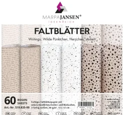 Faltblätter "With Love"