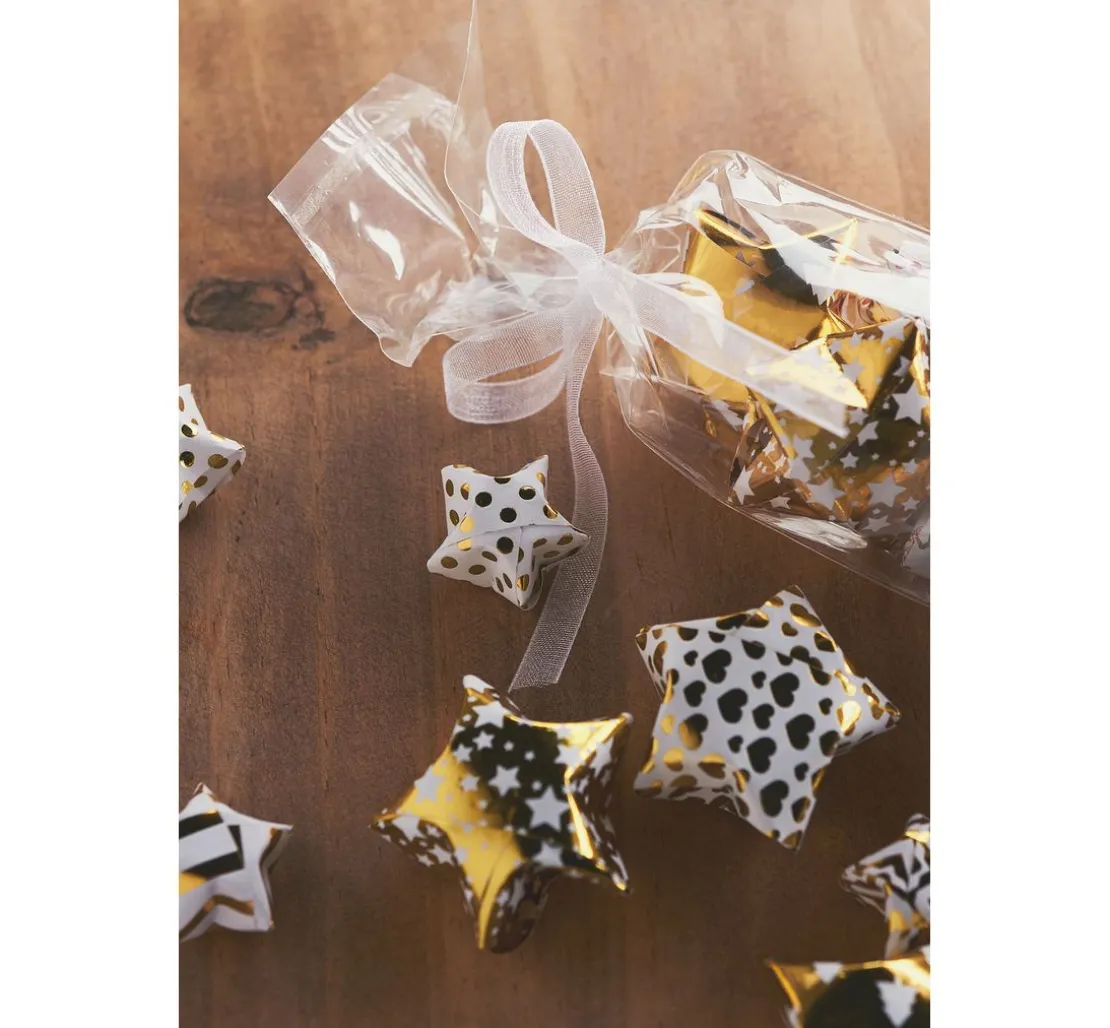 Faltpapier "Golden X-Mas"