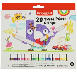 Filzstifte "Twin Point", 20tlg.