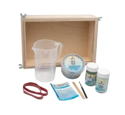 Formenbau-Set "Vario" mit Gießkasten